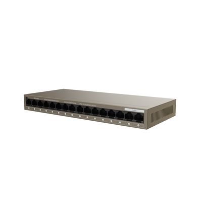 Customizable TEG1016M 16-port Gigabit Switch for Enterprise Level WiFi 802.11 ax Engineering Monitoring and Distribution