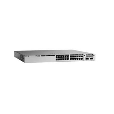 Commutateur Capacité 24 ports Commutateur de données personnalisé avec 4x10g Uplink Network Essentials C9200L-24T-4X-E