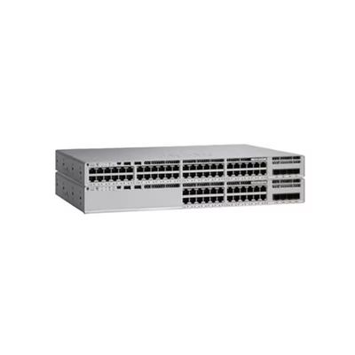 Commutateur Capacité 24 ports Commutateur de données personnalisé avec 4x10g Uplink Network Essentials C9200L-24T-4X-E