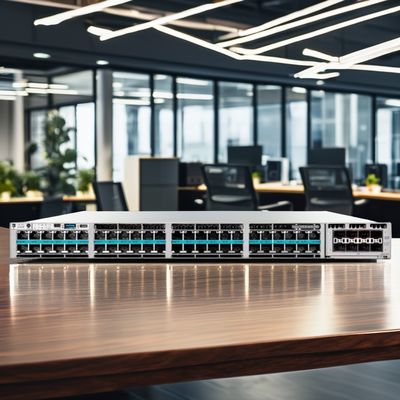 Stock C9300X-12Y-E 9300x Network Essentials Switch administrado 12 puertos Tamaño personalizado Stock administrado