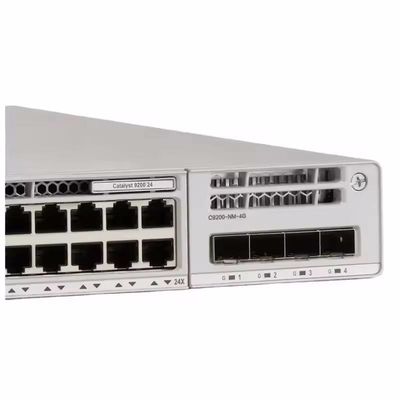 100% C9300 Series C9300-24S-A Networking Switch 24-port Modular Uplinks 1G SFP Network Advantage Suitable for Workstation