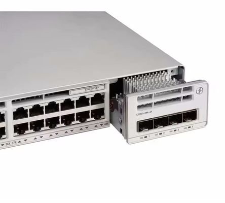 Customized C9200-24T-E Industrial Network Switches 24 Port Data Gigabit Ethernet Switch for Workstation Needs