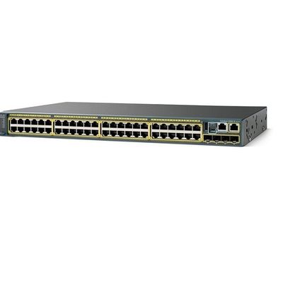 WS-C2960S-48TS-L 2960S Series 48 Port Gigabit Ethernet Switch 4 X SFP LAN Base switch capacity 176 Gbps private mold NO