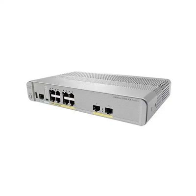 WS-C3560CX-12PC-S Catalizador 3560-CX 12 puertos Compacto Switch Capa 3 Poe Conmutadores Full-Duplex Half-Duplex para la comunicación
