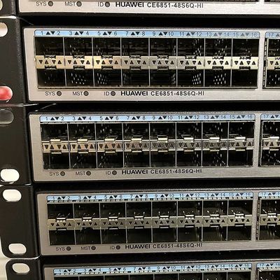 CE6800 Serie de 48 puertos 10G SFP y 6 puertos 40GE QSFP con modo de comunicación medio-duplex completo