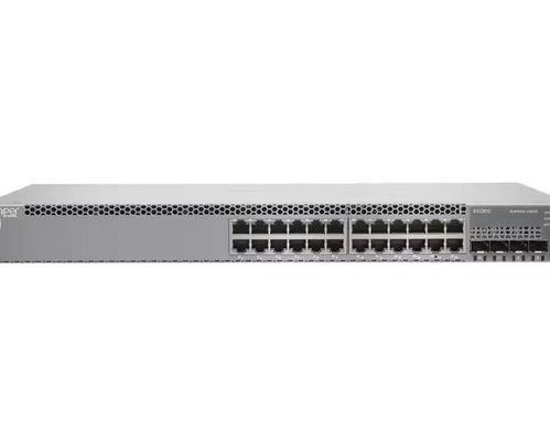 Interruptor de 24 puertos EX2300-24T personalizado con velocidad de transmisión de 10/100/1000Mbps y disponibilidad de stock