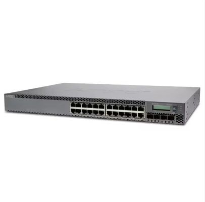 Interruptor de 24 puertos EX2300-24T personalizado con velocidad de transmisión de 10/100/1000Mbps y disponibilidad de stock