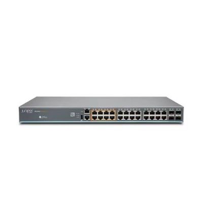 Interruptor de 24 puertos EX2300-24T personalizado con velocidad de transmisión de 10/100/1000Mbps y disponibilidad de stock