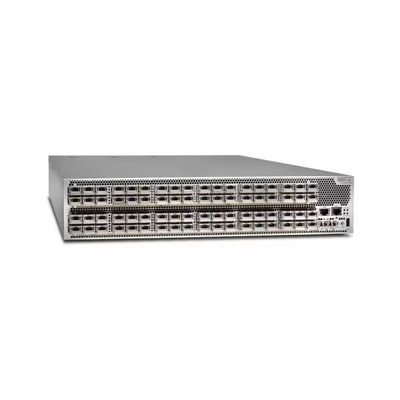 10/100/1000Mbps Tasa de transmisión de 64 puertos QSFP / QSFP28 Switch administrado QFX5210-64C-AFO2 para el rendimiento de la estación de trabajo