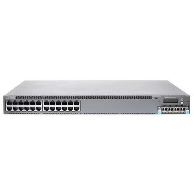 24 Port Ethernet Gigabit Network Switch EX4100-24T Customized Size Suitable for Desktop Now
