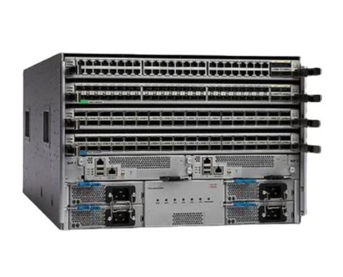 N9K-C9508 Nexus 9000 Series Nexus 9508 Chassis 57.78 x 44.50 x 80.67 cm 68.2 kg and Customized with 8 Line Card Slots