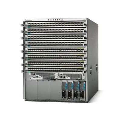 N9K-C9508 Nexus 9000 Series Nexus 9508 Chassis 57.78 x 44.50 x 80.67 cm 68.2 kg and Customized with 8 Line Card Slots