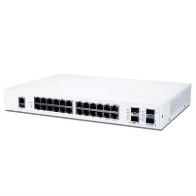 Transmission de vitesse personnalisée FortiSwitch 224E 24 GE RJ45 Ports 4 X GE SFP couche 2/3 FS-224E Commutateur Fortinet personnalisé