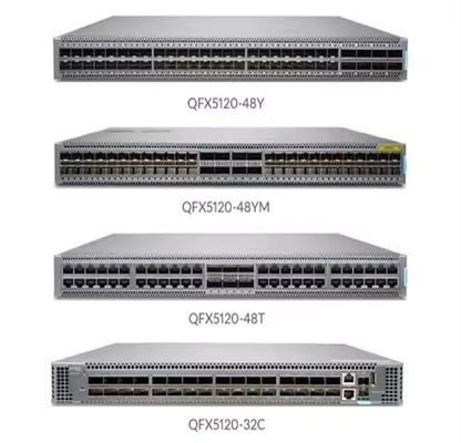 48x25G 8x100G QFX5120 Networking Switch Customizable switch capacity / Original QFX5120-48Y-AFO2