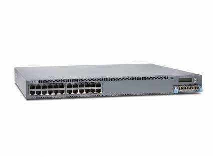 Commutateurs d'accès Ethernet de taille personnalisée pour les réseaux de centres de données EX4400-24T