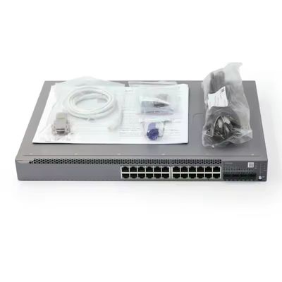 EX2300-24T-DC Commutateur Ethernet réseau 24 ports Fonction QoS 10/100/1000Mbps Taux de transmission pour une connectivité stable