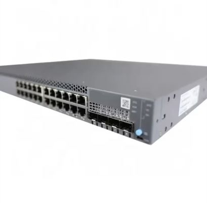 Commutateur réseau POE Ethernet EX3400-24P personnalisé pour la communication et les performances Full-Duplex et Half-Duplex