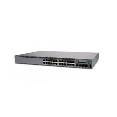 Customized 24-port EX2300-24T-DC Ethernet Switch for Laptop 10/100/1000Mbps Transmission Rate and 4 X 1/10G SFP/SFP