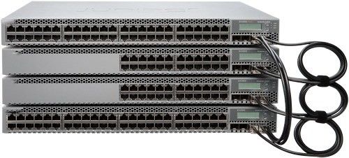 Commutateur Ethernet EX4300-48P personnalisable Parfait pour les solutions et l'efficacité des réseaux de poste de travail