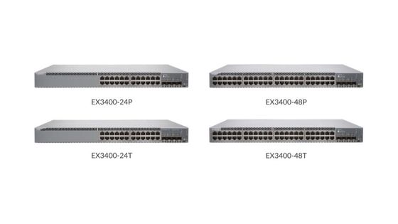 EX3400-48P 48-Port Customized Size 10/100/1000BaseT Managed Ethernet Access Network Data Aggregation Core Gigabit Switches