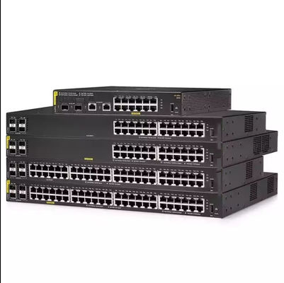 JL262A 2930F Serie 48G POE 4SFP Switches de red 10/100/1000Mbps Tasa de transmisión y comunicación doble completa y mitad doble