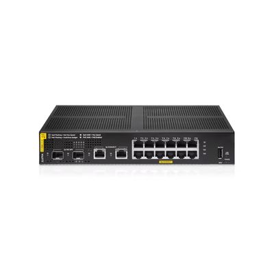 Commutateur Gigabit1G SFP 12 Ports personnalisé JL679A CX6100 Commutateur Ethernet réseau série avec disponibilité en stock