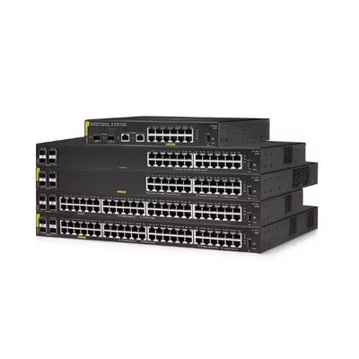 Commutateur Gigabit1G SFP 12 Ports personnalisé JL679A CX6100 Commutateur Ethernet réseau série avec disponibilité en stock