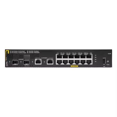 Commutateur Gigabit1G SFP 12 Ports personnalisé JL679A CX6100 Commutateur Ethernet réseau série avec disponibilité en stock
