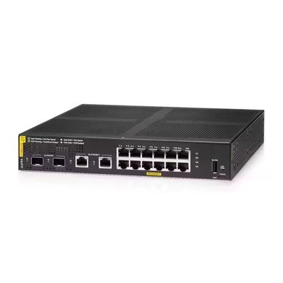 Commutateur Gigabit1G SFP 12 Ports personnalisé JL679A CX6100 Commutateur Ethernet réseau série avec disponibilité en stock