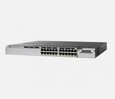 Stackable C9300-24UX-E 24-Port 10G UPoE Switch With PoE SNMP QoS 160 Gbps Switching Capacity Stock