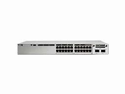 Stackable C9300-24UX-E 24-Port 10G UPoE Switch With PoE SNMP QoS 160 Gbps Switching Capacity Stock