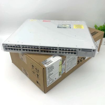 Customized C9300L-48P-4G-E Enterprise-Class 48-Port Gigabit POE Ethernet Switch With 10/100/1000Mbps Transmission Rate