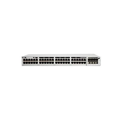 Stock C9300L-48T-4X-E 9300 48-Port Fixed Uplinks Data 4X10g Uplinks Port Ethernet Network Switch For LACP Function