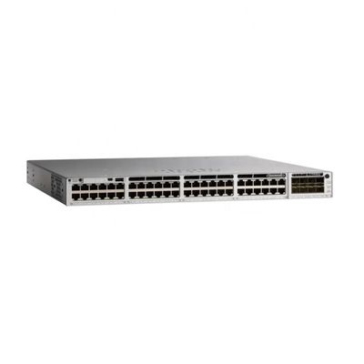 Nuevo interruptor C9200L-48T-4X-E original, L3, administrado, 48 X 10/100/1000 + 4 X 10 Gigabit SFP + (enlace ascendente), montable en rack