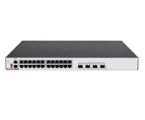 336Gbps Poe Ethernet Switch POE+ 24GT4XS-P-E VLAN Support SNMP QoS