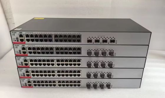 336Gbps Poe Ethernet Switch POE+ 24GT4XS-P-E VLAN Support SNMP QoS