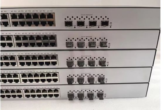 336Gbps Poe Ethernet Switch POE+ 24GT4XS-P-E VLAN Support SNMP QoS