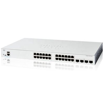 24 puertos GE Smart Switch 4x1GE SFP C1200-24T-4G 1000 Mbps