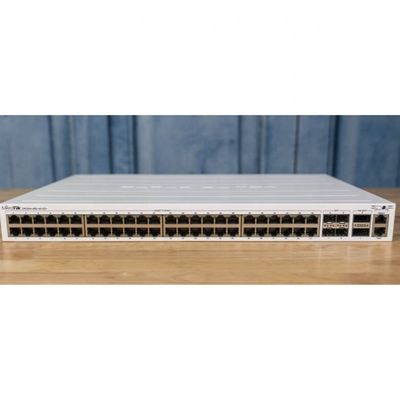 MIK-RO-TIK Ethernet Switch  48 Gigabit Ports PoE CRS354-48P-4S-2Q-RM