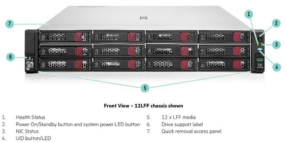 ProLiant DL380 Gen11/Gen10 Rack Server Customizable Servers with 20-Core Processor and DDR5 Smart Memory
