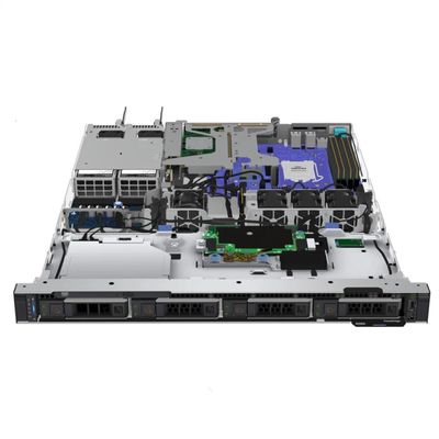 1U R350 Rack Server in the Whole Network with Intel Xeon E2324g 3.1ghz CPU and 16GB 3200mt Servers