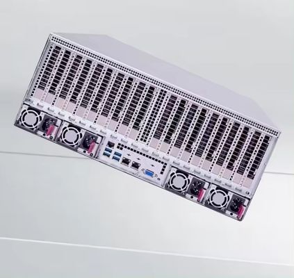 Customized 9U 10GPU 8GPU Servers Rackmount Server Enclosure with Dual CPU 6262 Processors
