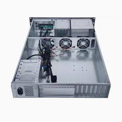 2U Servidor Cuadro 430*650*88mm 2U-Q2L Chasis de servicio con 3 ventiladores 8025 Ventiladores Procesador Servidores de frecuencia principal Molde privado NO