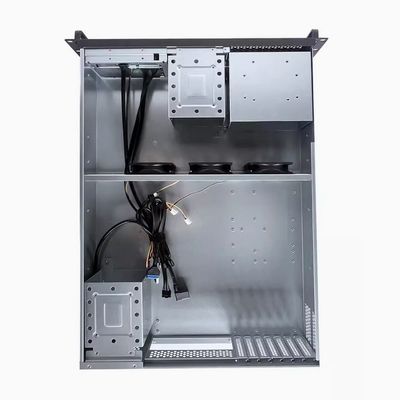 2U Servidor Cuadro 430*650*88mm 2U-Q2L Chasis de servicio con 3 ventiladores 8025 Ventiladores Procesador Servidores de frecuencia principal Molde privado NO