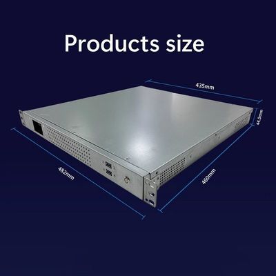 Servers with Customizable Processor Main Frequency 1U Server Case 482*460*44.5mm 3 Fans