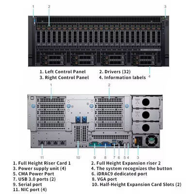 Private Mold R940XA 4U Rack Server Super Computing Power System with Four-socket Processor