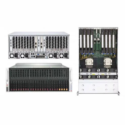 Servidores 4u Desarrollo de Inteligencia Artificial Ai Servidor As-4124gs-Tnr Computadora Ultra Micro Gpu Procesador Core Super Supermicro Servidor