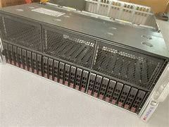 Servidores 4u Desarrollo de Inteligencia Artificial Ai Servidor As-4124gs-Tnr Computadora Ultra Micro Gpu Procesador Core Super Supermicro Servidor