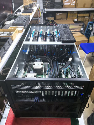 Servidores de almacenamiento 9U 10GPU Chasis de servidor con tipo de procesador personalizado y diseño de rackmount