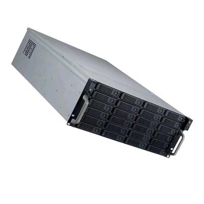 24 Hot-swappable Hard Disks in a 4U Gpu Server Case The Perfect Combination for Data Storage